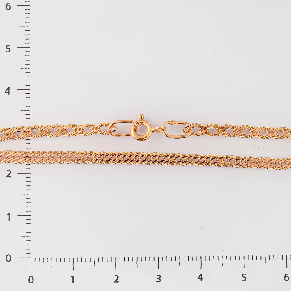 Браслет из красного золота 585 пробы