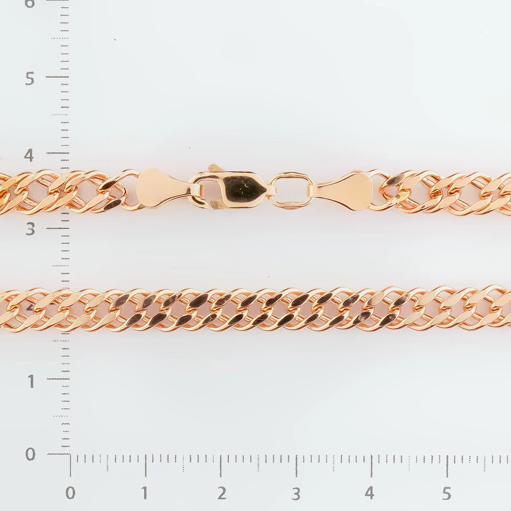 Браслет из красного золота 585 пробы