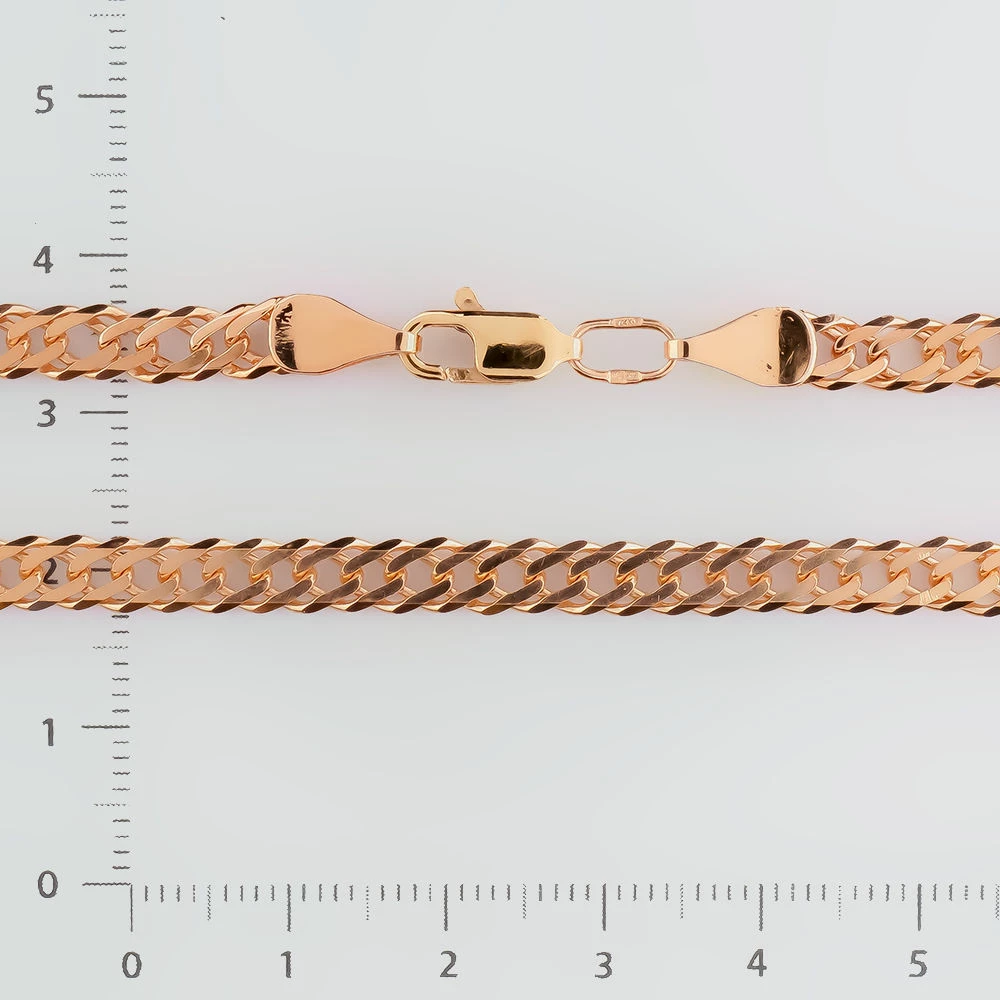 Браслет из красного золота 585 пробы