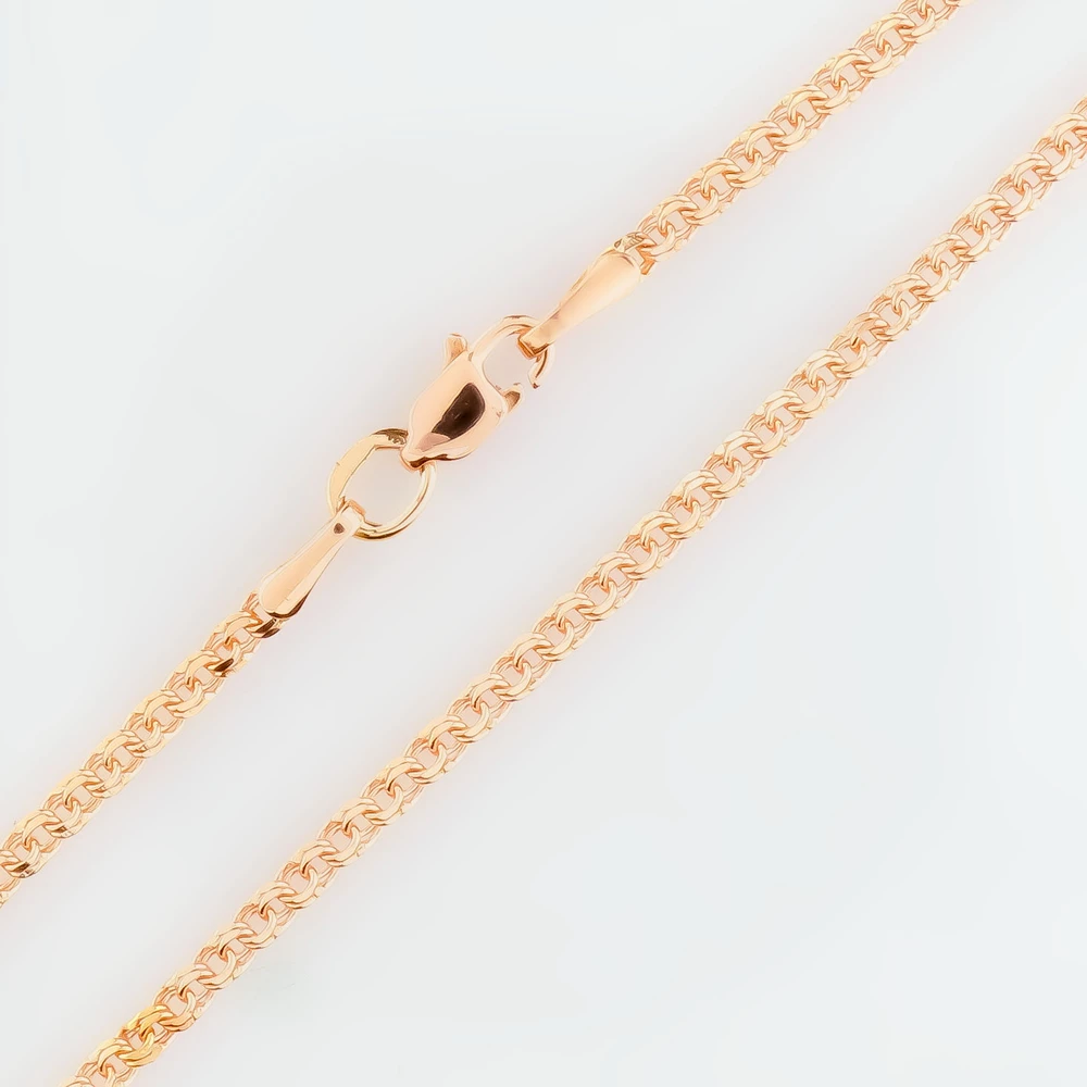 Браслет из красного золота 585 пробы