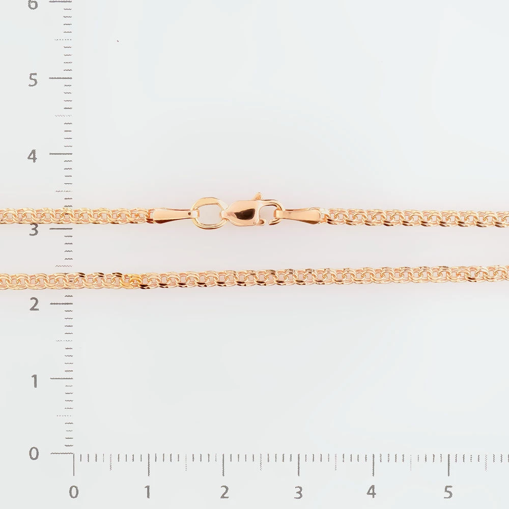 Браслет из красного золота 585 пробы