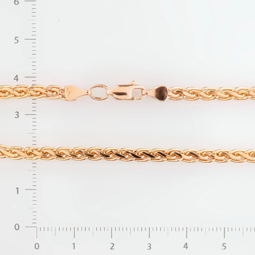 Браслет из красного золота 585 пробы