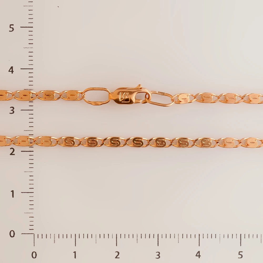 Браслет из красного золота 585 пробы