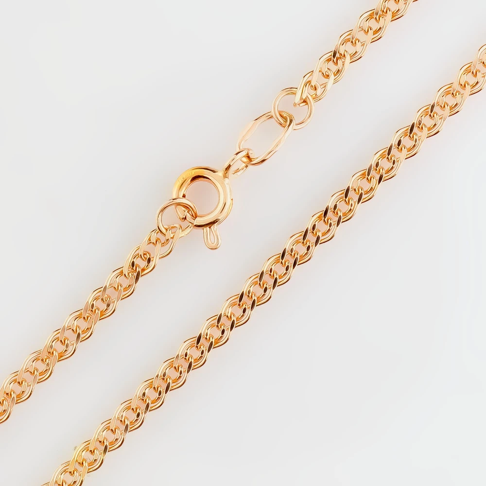 Браслет из красного золота 585 пробы