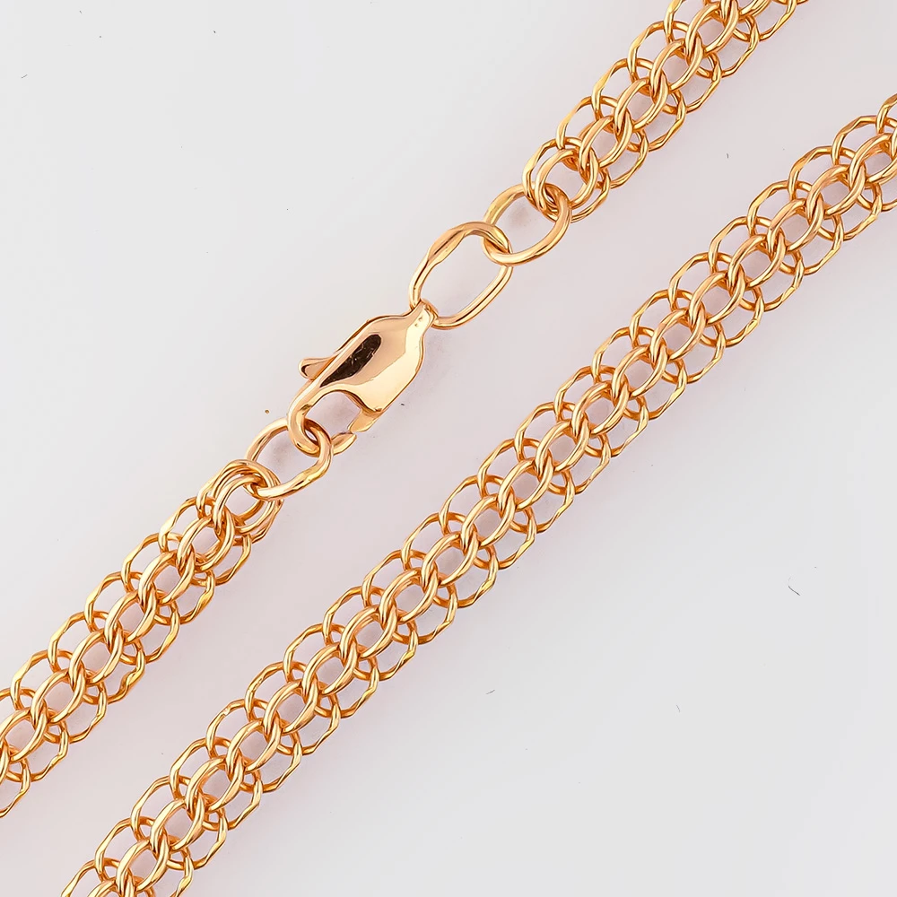 Браслет из красного золота 585 пробы