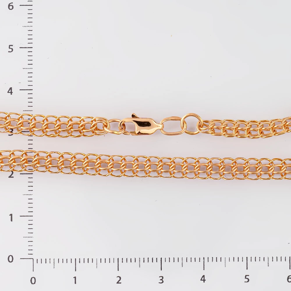 Браслет из красного золота 585 пробы