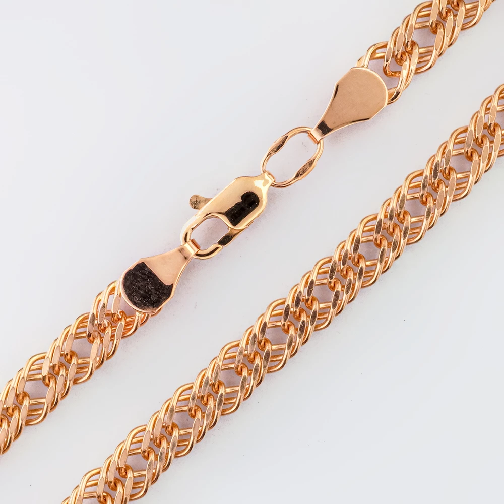 Браслет из красного золота 585 пробы