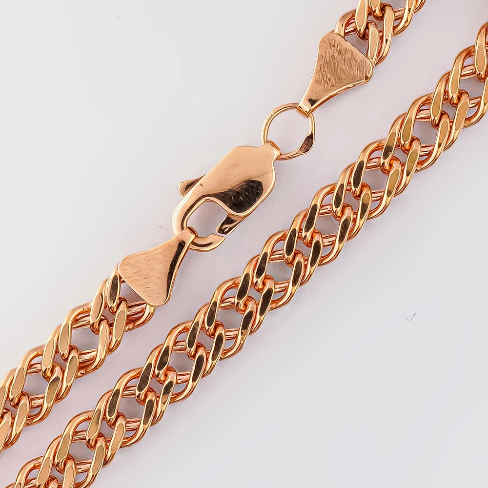 Браслет из красного золота 375 пробы