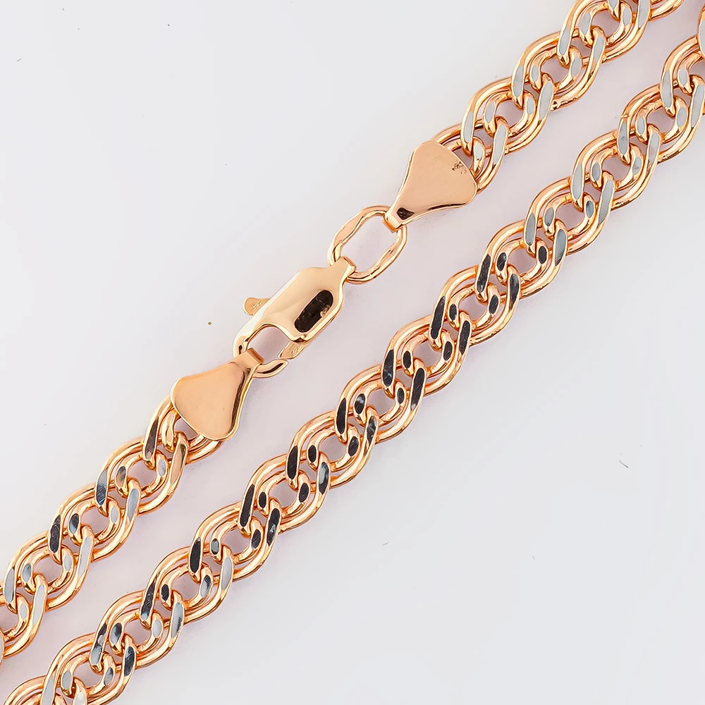 Браслет из красного золота 585 пробы