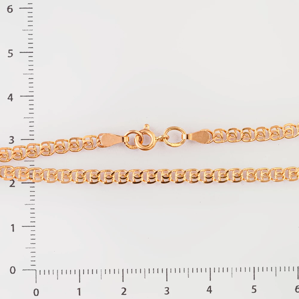 Браслет из красного золота 585 пробы