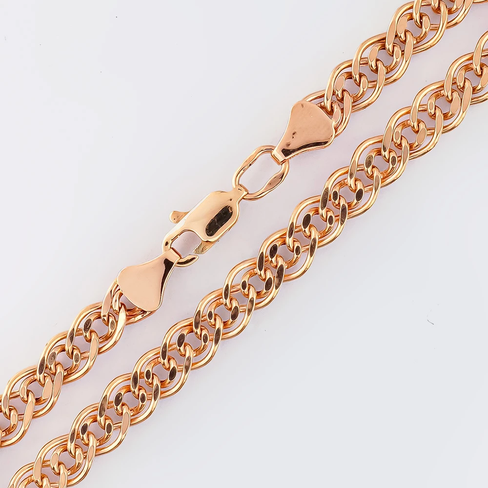 Браслет из красного золота 585 пробы