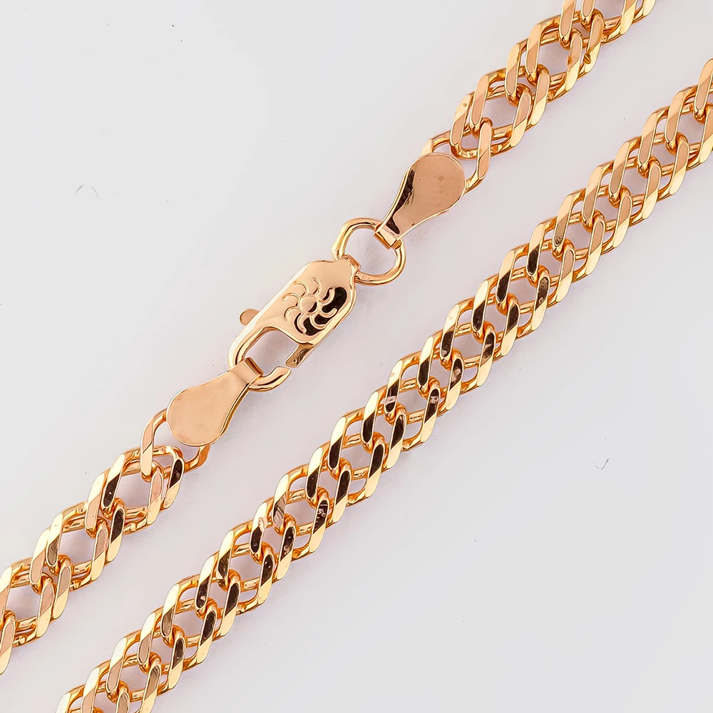 Браслет из красного золота 585 пробы