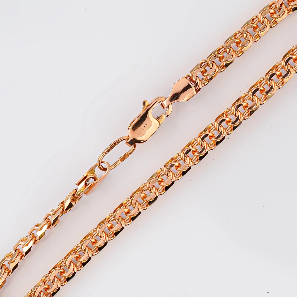 Браслет из красного золота 585 пробы