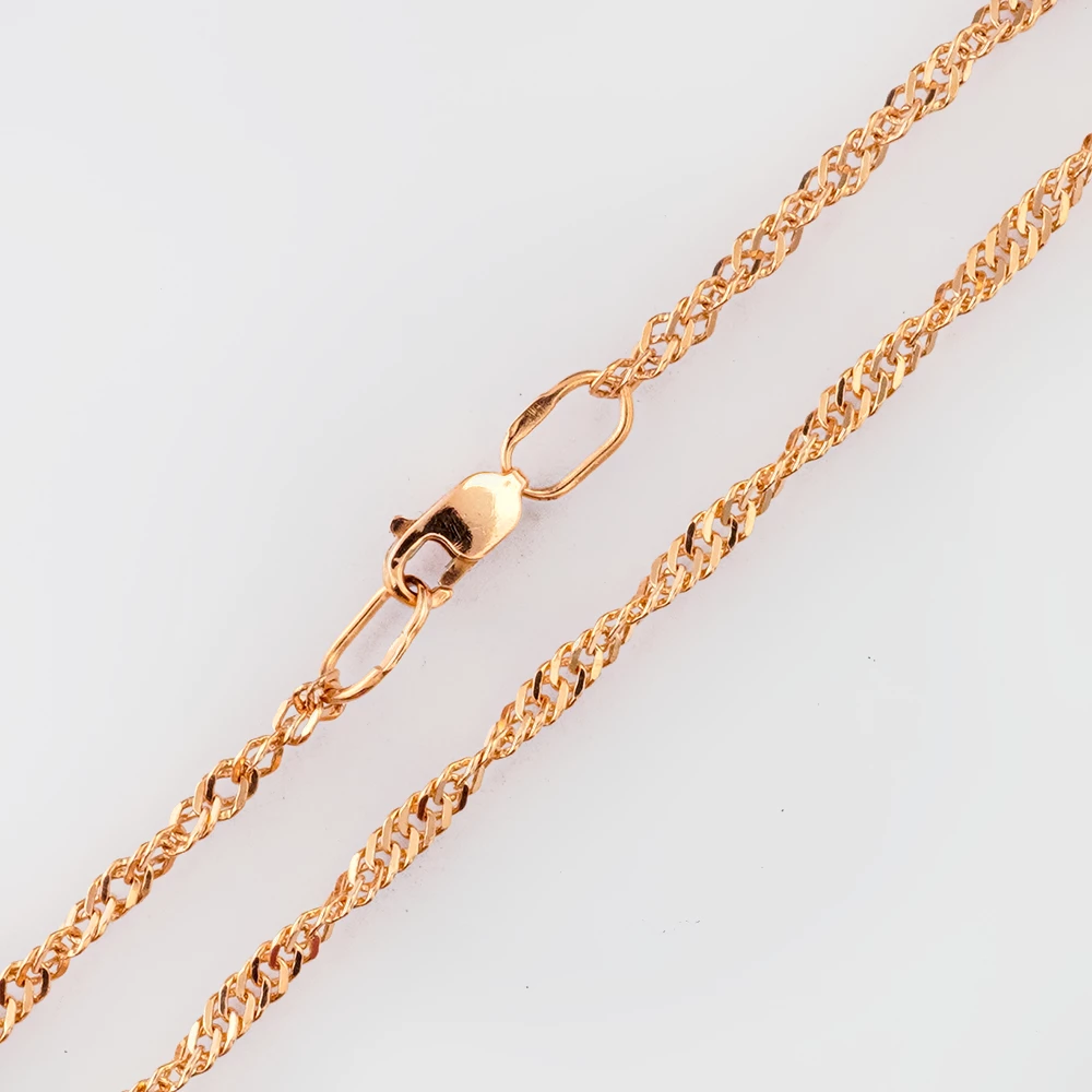 Браслет из красного золота 585 пробы