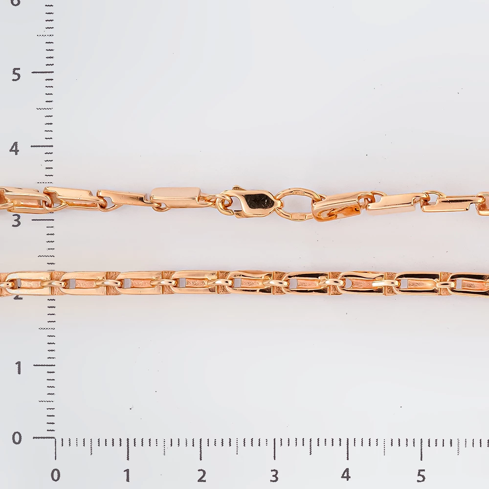 Браслет из красного золота 585 пробы