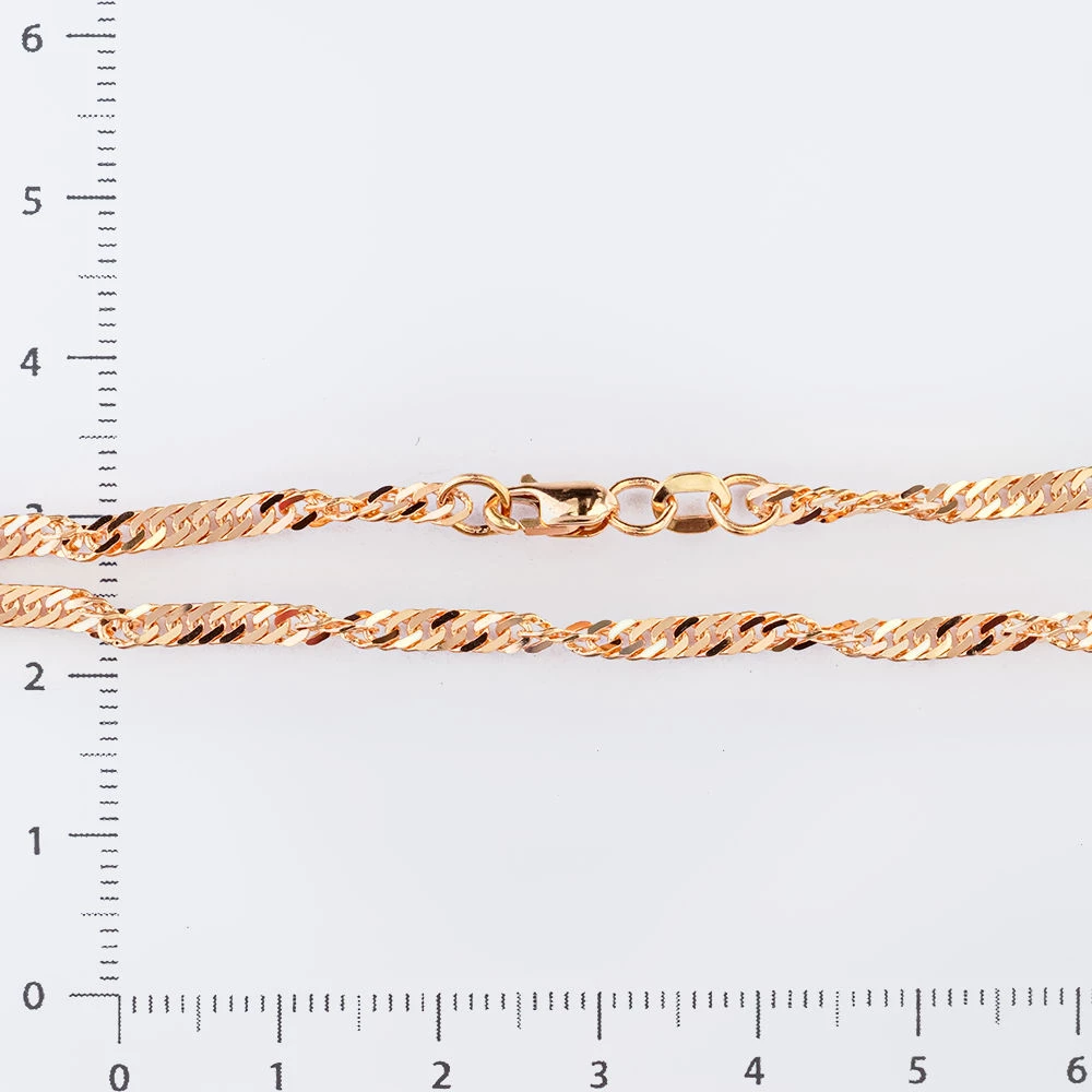 Браслет из красного золота 585 пробы