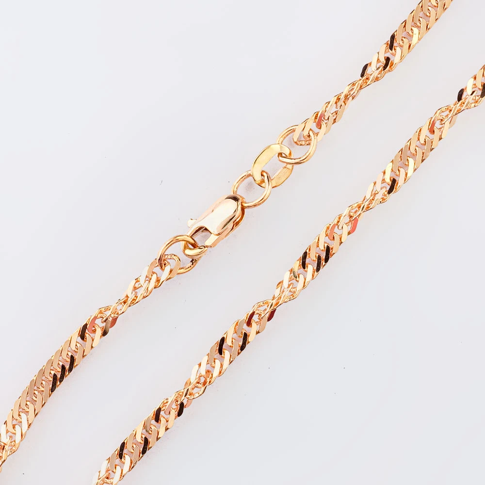 Браслет из красного золота 585 пробы