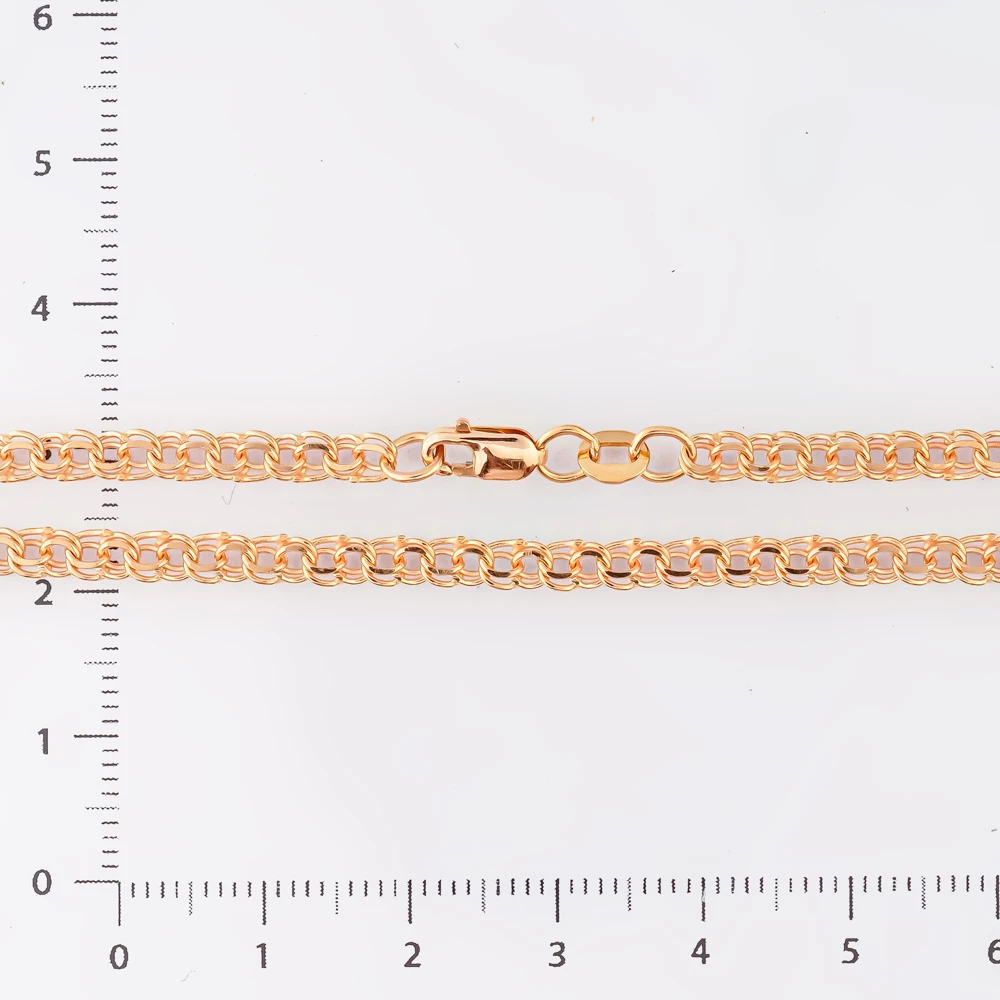 Браслет из красного золота 585 пробы