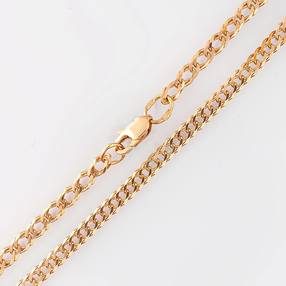 Браслет из красного золота 585 пробы