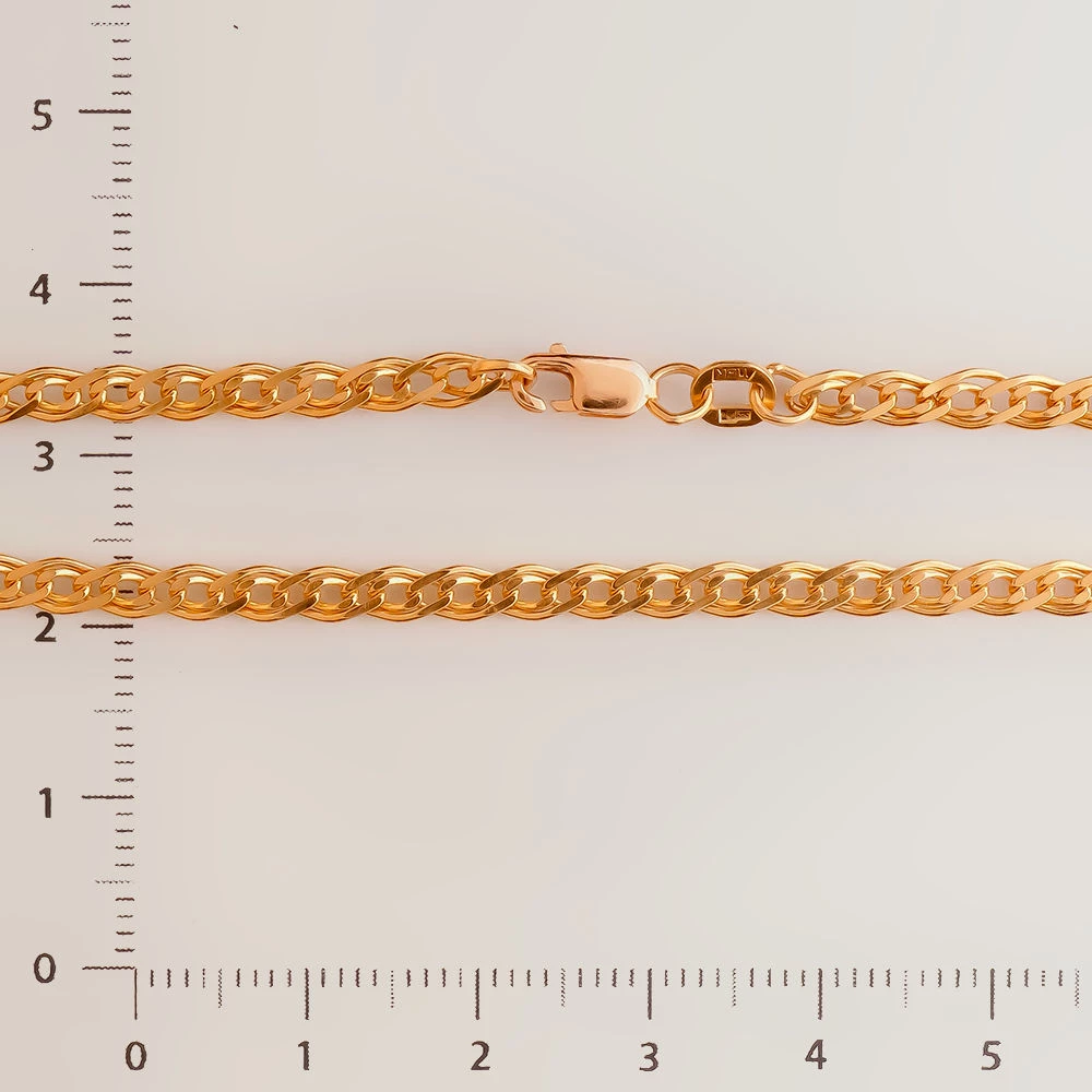 Браслет из красного золота 585 пробы