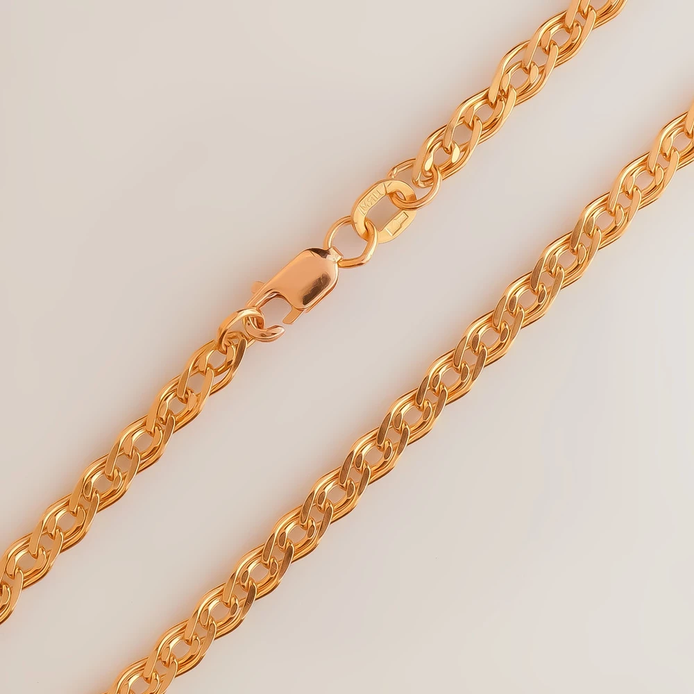 Браслет из красного золота 585 пробы