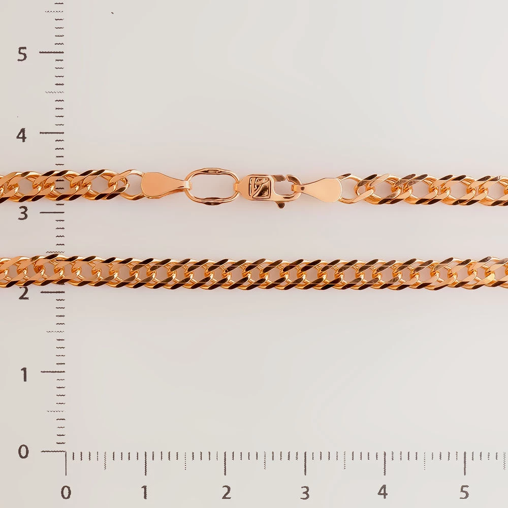 Браслет из красного золота 585 пробы