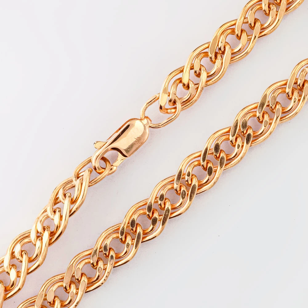 Браслет из красного золота 585 пробы