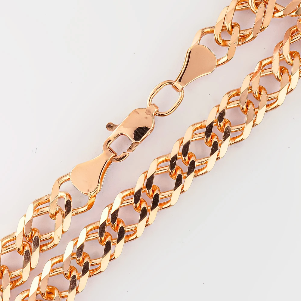 Браслет из красного золота 585 пробы