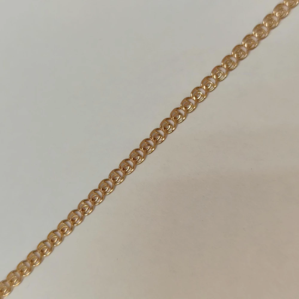 Браслет из красного золота 585 пробы