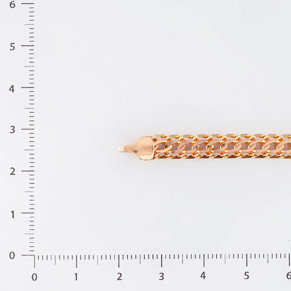 Браслет из красного золота 585 пробы