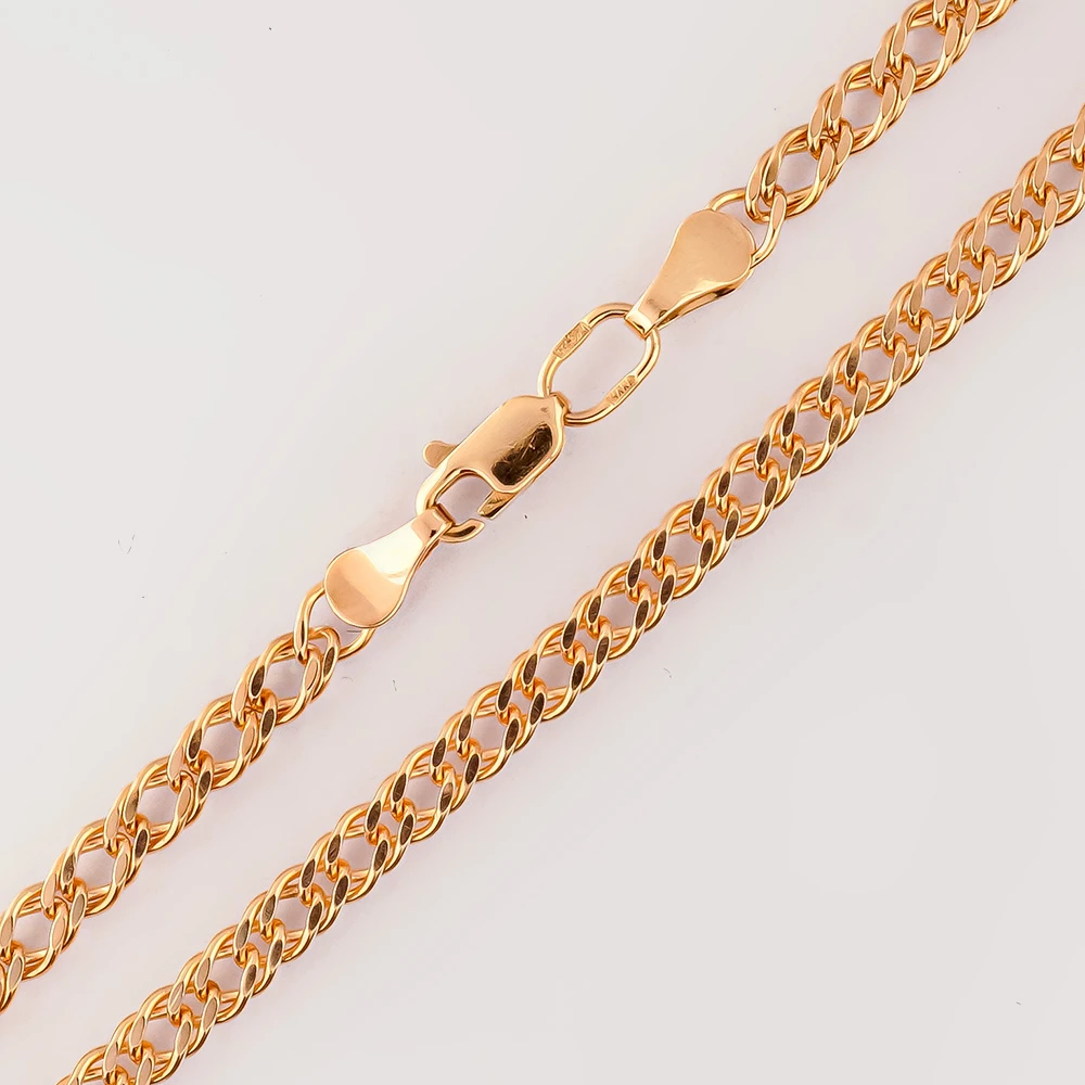 Браслет из красного золота 585 пробы