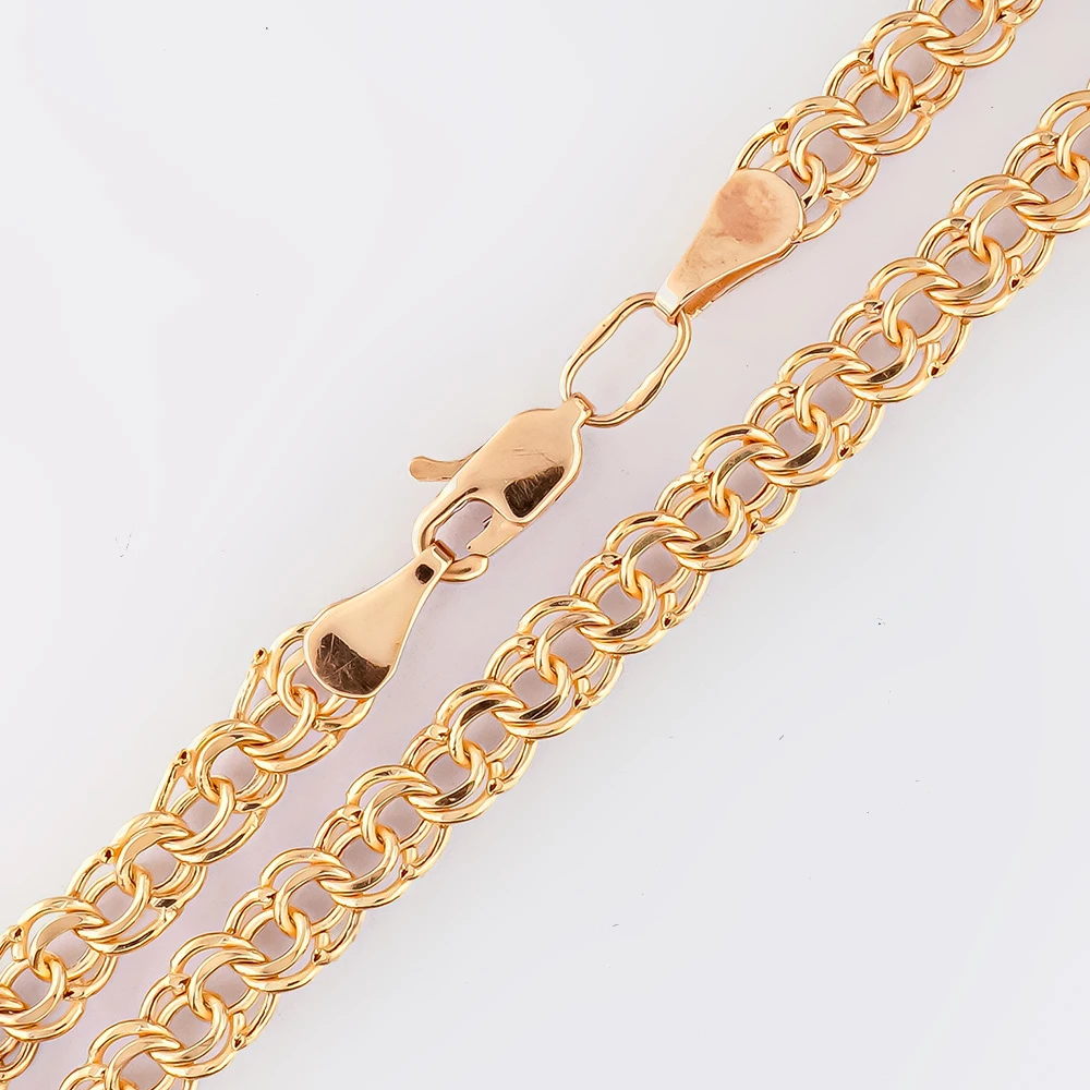 Браслет из красного золота 375 пробы