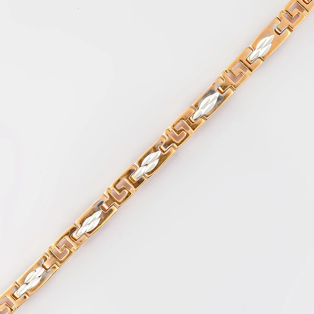 Браслет из красного золота 585 пробы