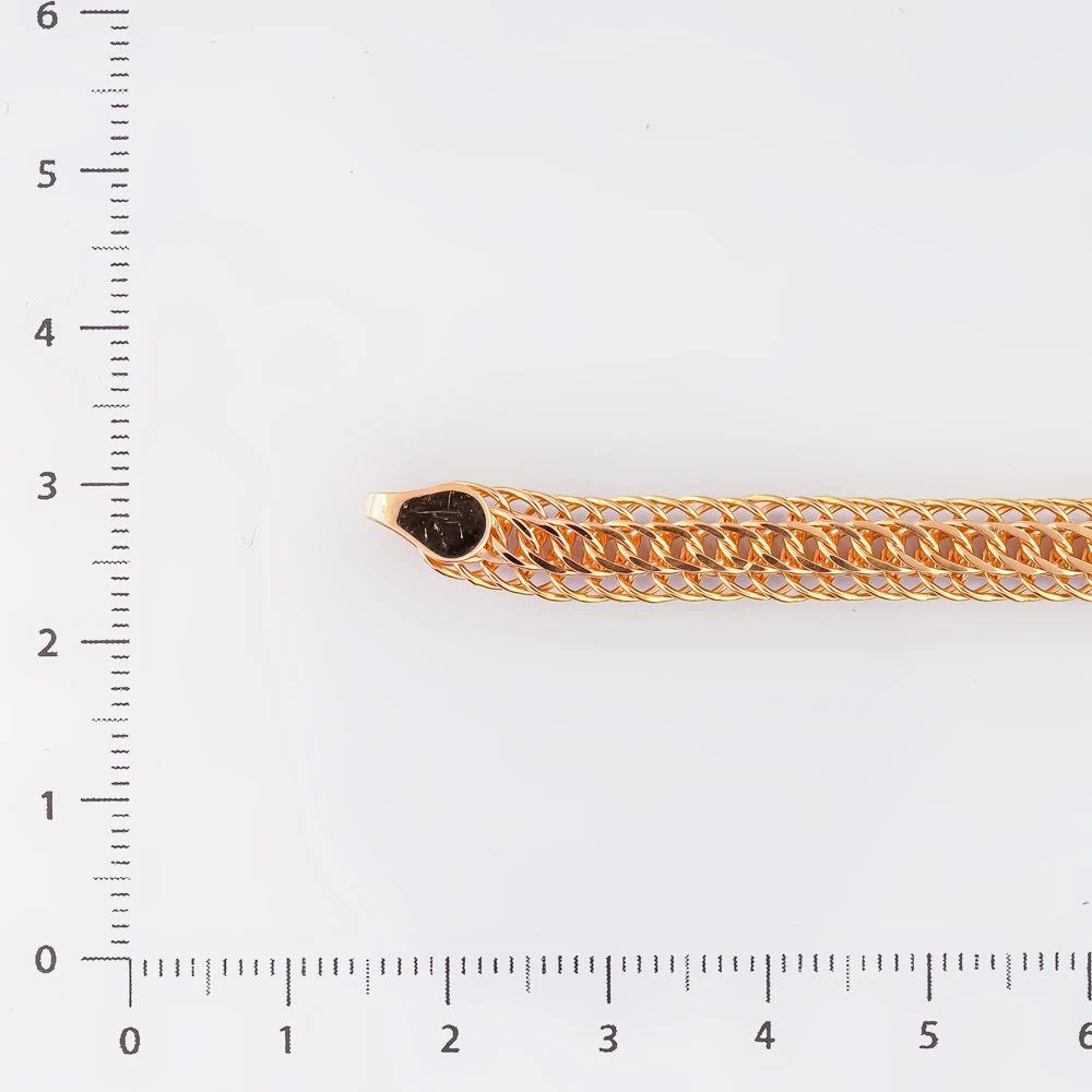 Браслет из красного золота 585 пробы
