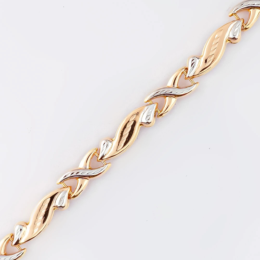 Браслет из красного золота 585 пробы