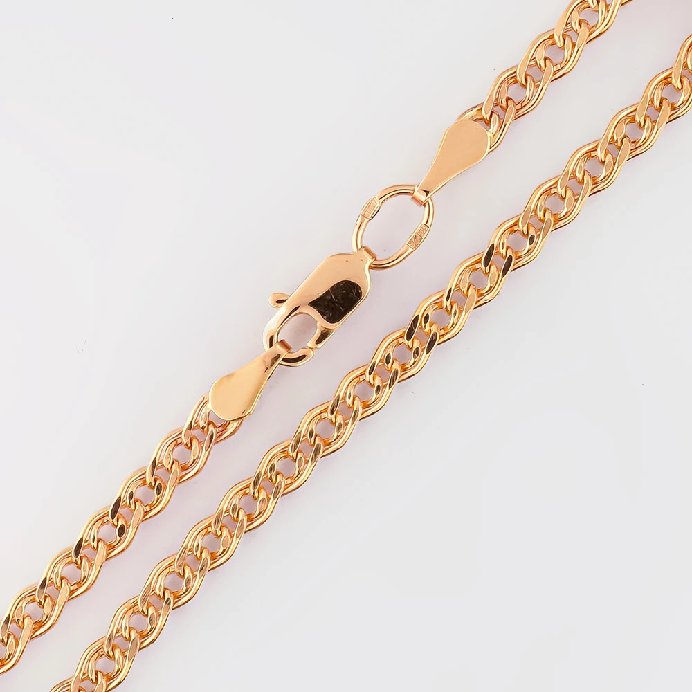 Браслет из красного золота 585 пробы