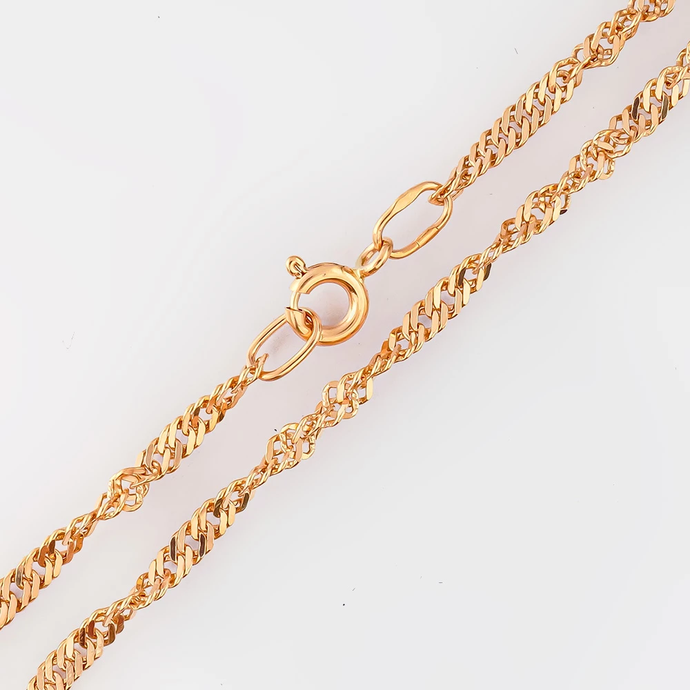 Браслет из красного золота 585 пробы