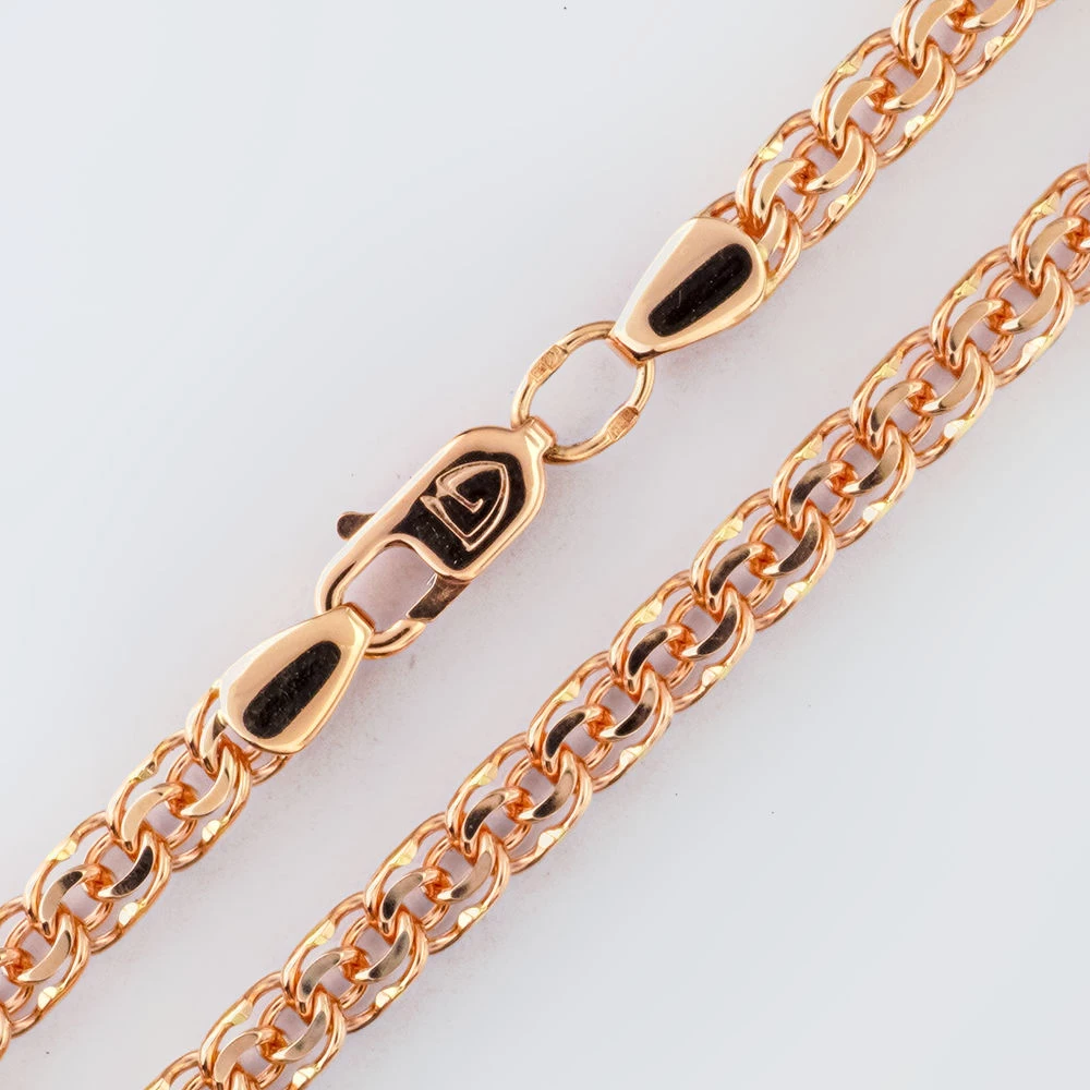 Браслет из красного золота 585 пробы