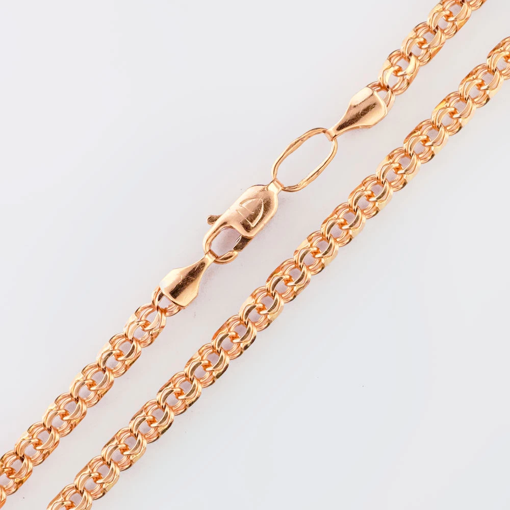 Браслет из красного золота 585 пробы