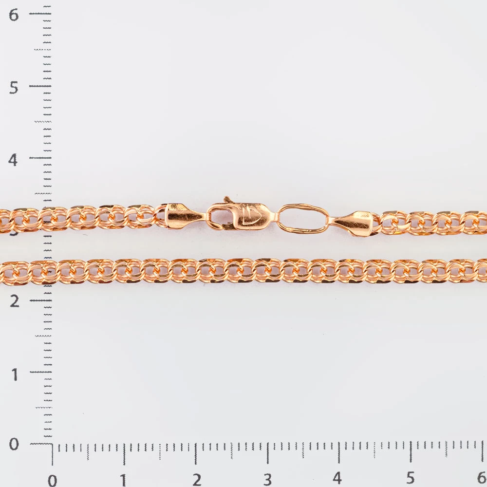 Браслет из красного золота 585 пробы