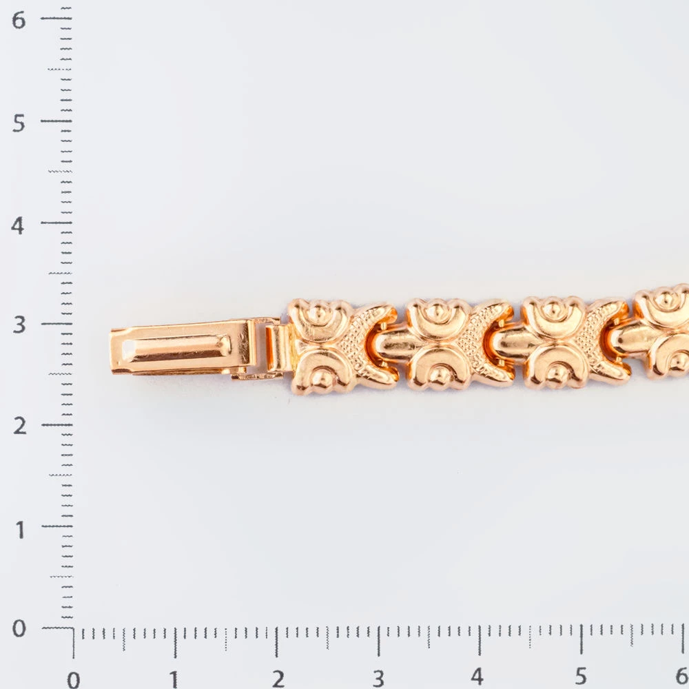 Браслет из красного золота 585 пробы