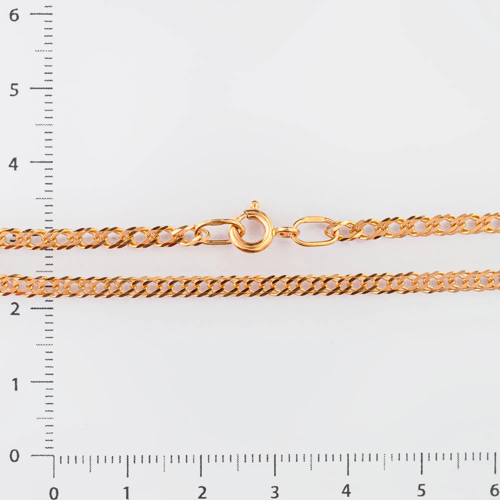 Браслет из красного золота 585 пробы