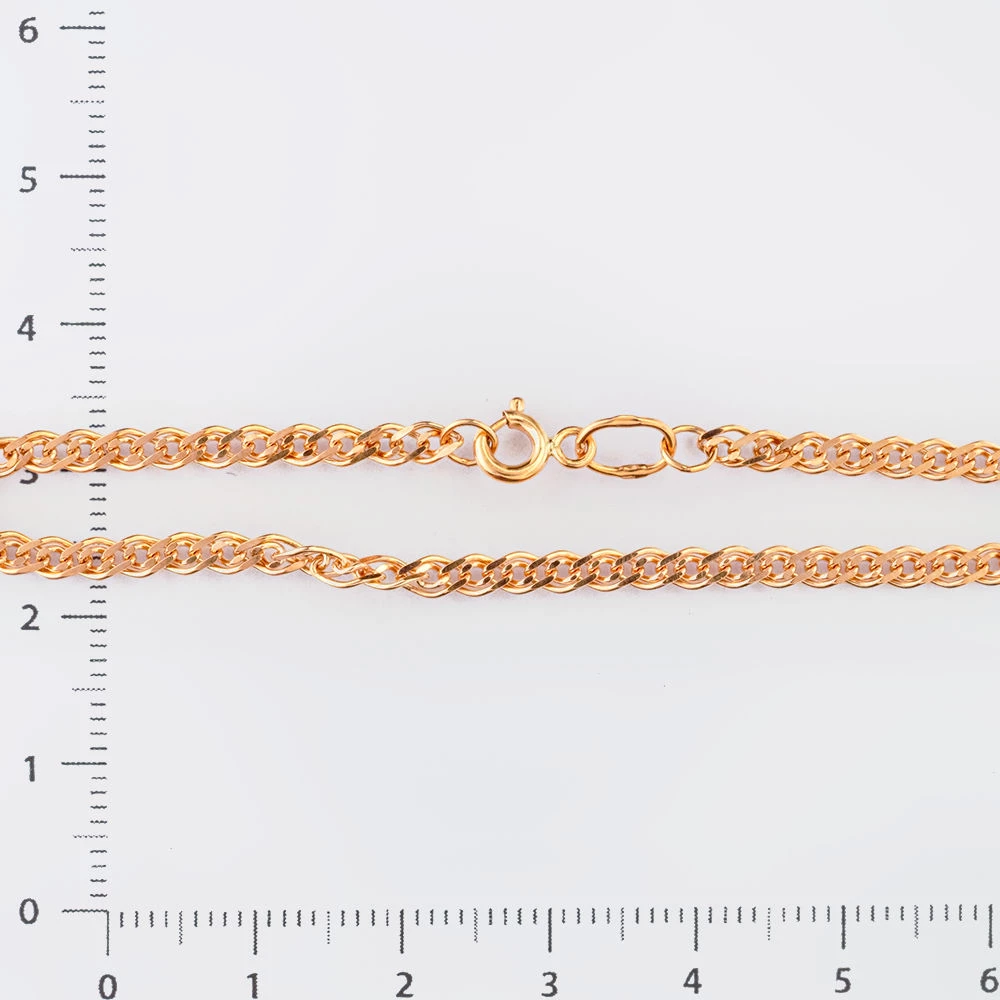 Браслет из красного золота 585 пробы