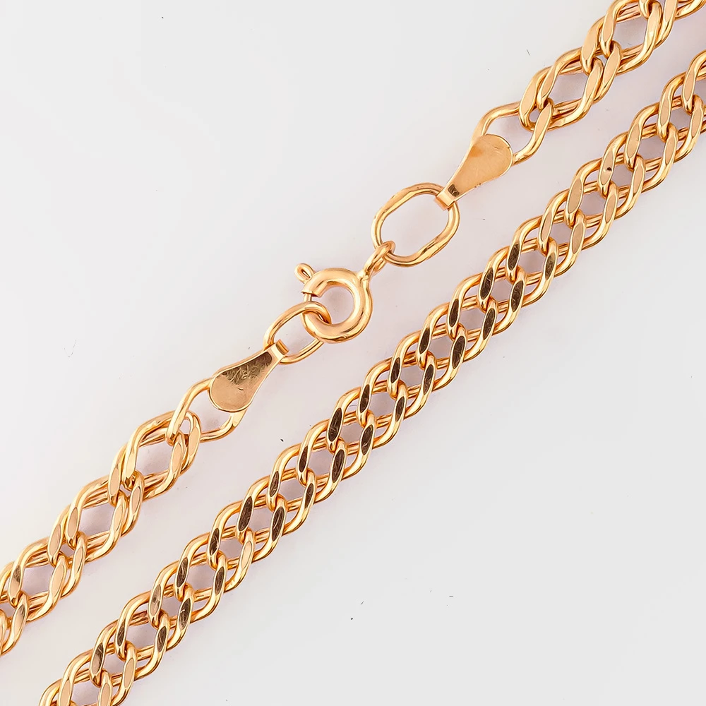 Браслет из красного золота 585 пробы