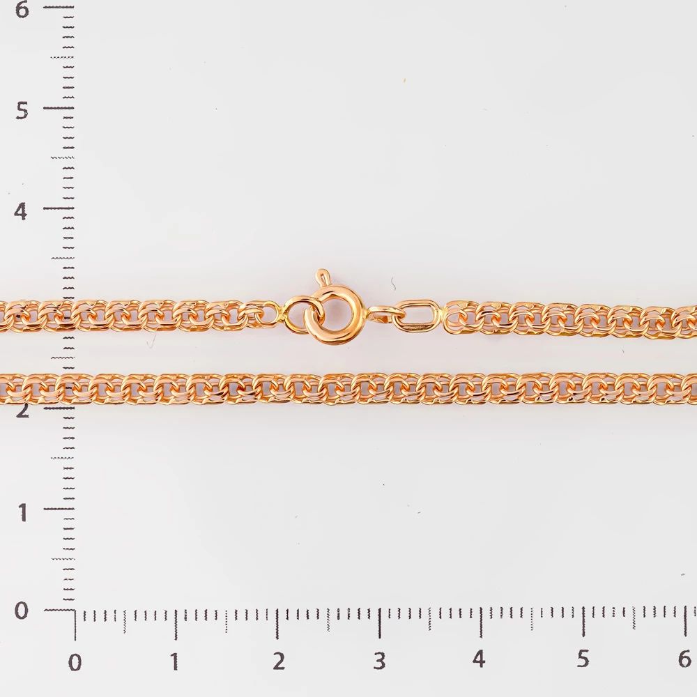 Браслет из красного золота 585 пробы