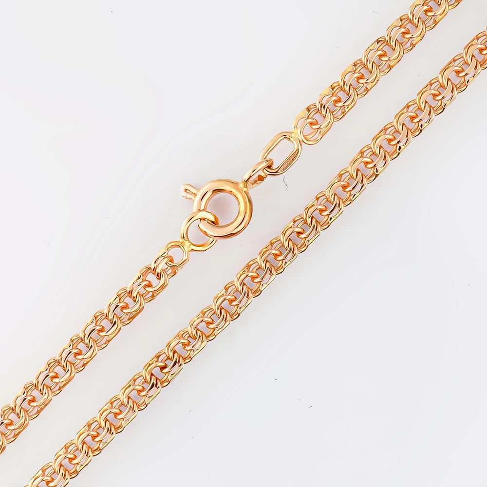 Браслет из красного золота 585 пробы