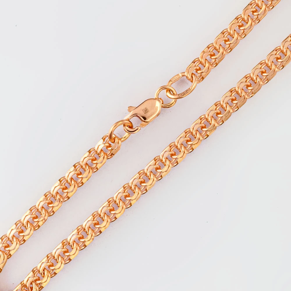 Браслет из красного золота 585 пробы