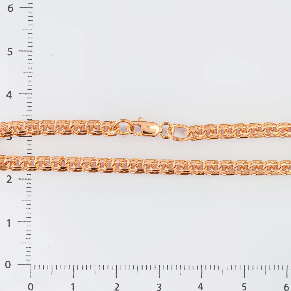 Браслет из красного золота 585 пробы