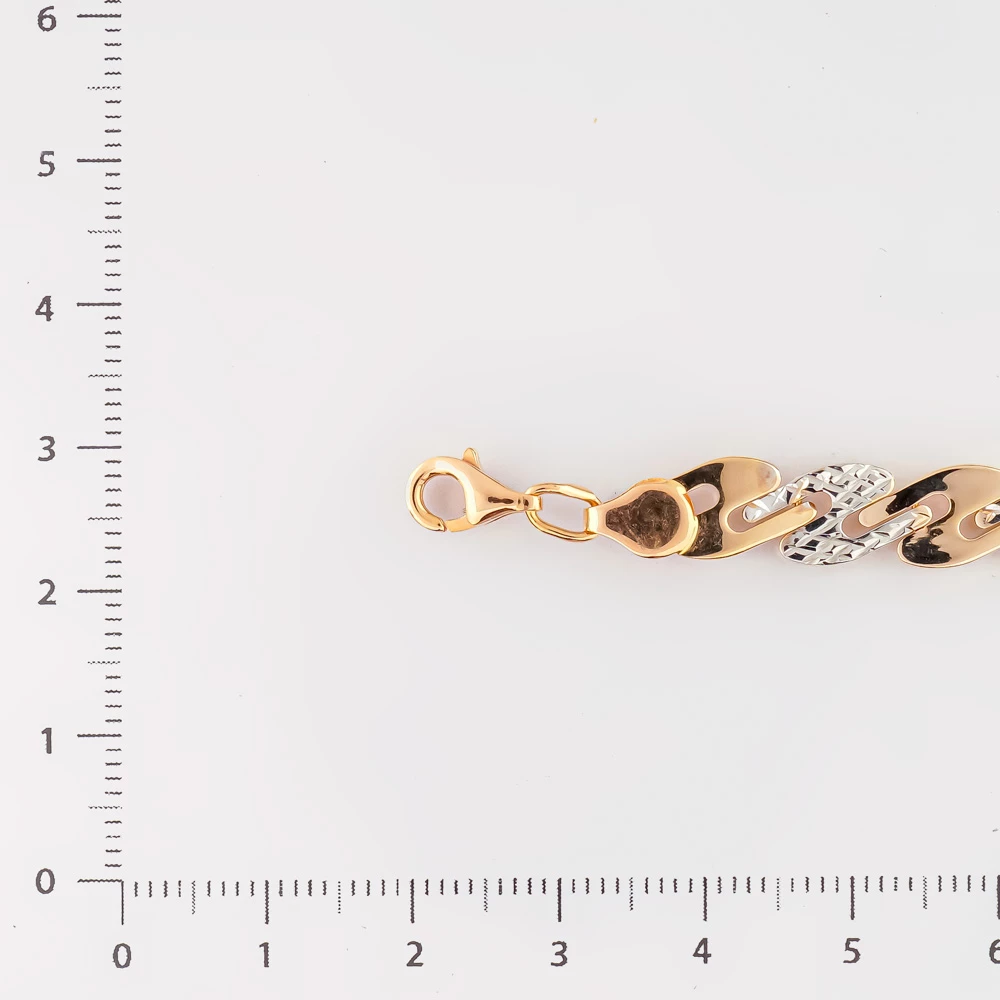 Браслет из красного золота 585 пробы