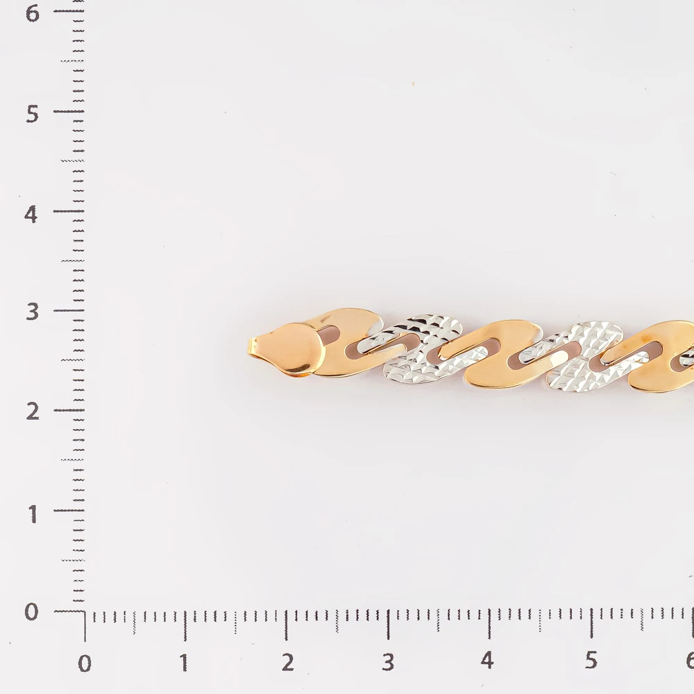 Браслет из красного золота 585 пробы